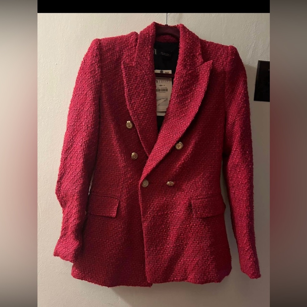 Zara Pink Blazer-NWT